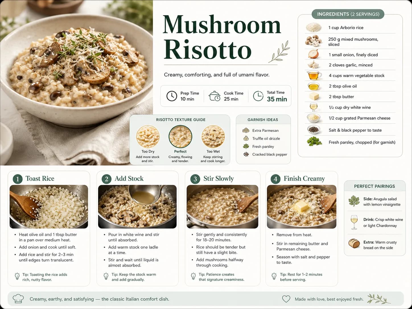 Recipe Process Flow